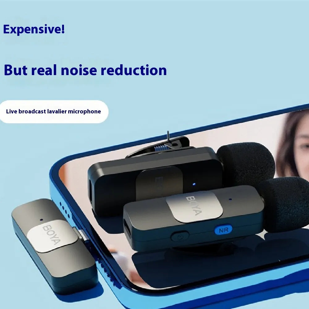 Wireless Collar Clip Microphone