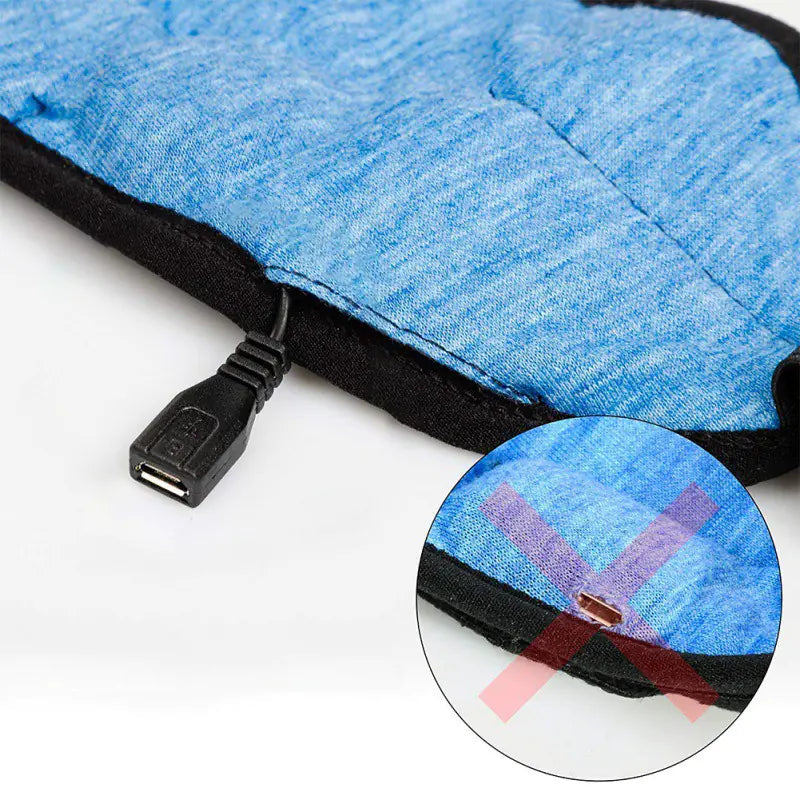 Bluetooth Sleep Eye Mask with Built‑in Headphones