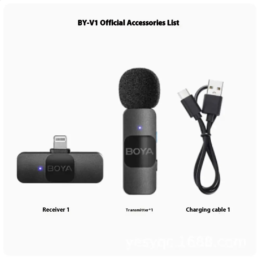 Wireless Collar Clip Microphone