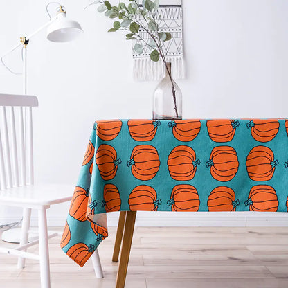 Table Cover for Home Long Oval Dining Table