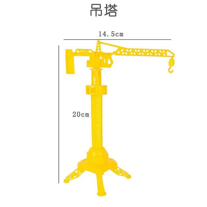 Construction Vehicle Cake Decoration Toy Set for Kids