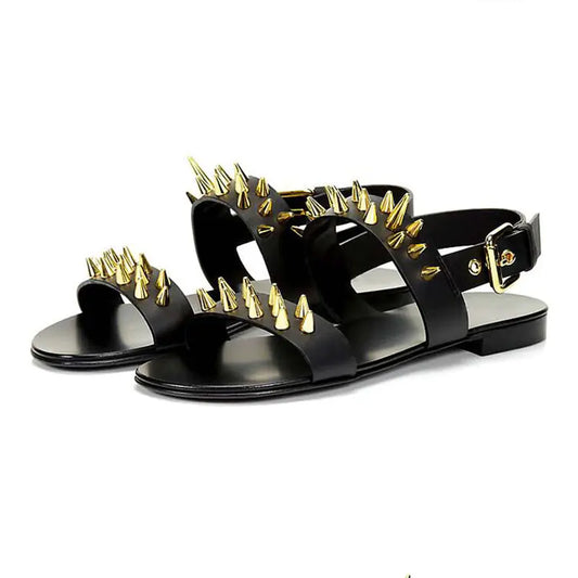 Genuine Leather Designer Men's Summer Sandals