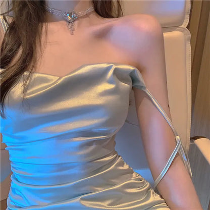 Summer Slim Fit Sleeveless Dress for Women 2020