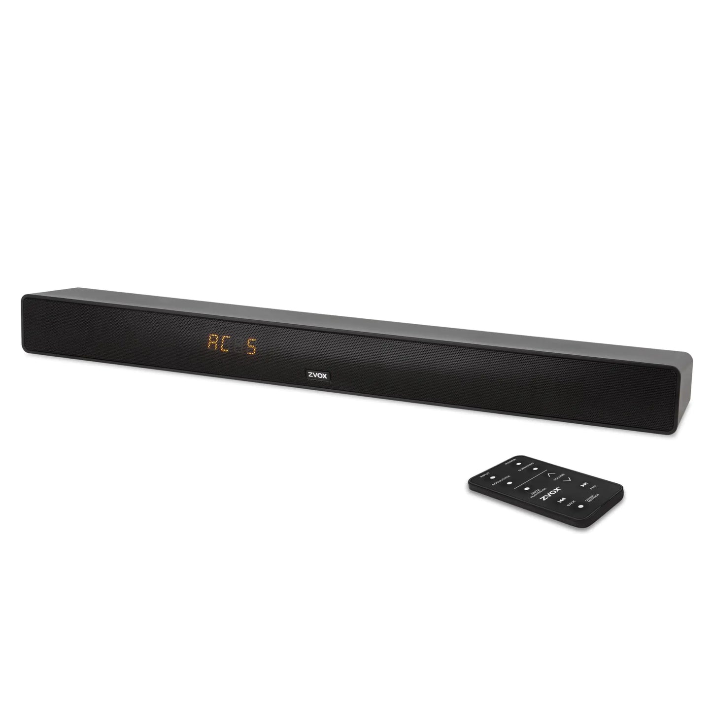 ZVOX AccuVoice AV455 Dialogue Clarifying Sound Bar with Hearing Aid Technology and HDMI-ARC Compatible Connectivity - Home Theater Audio TV Speakers Soundbar - Black