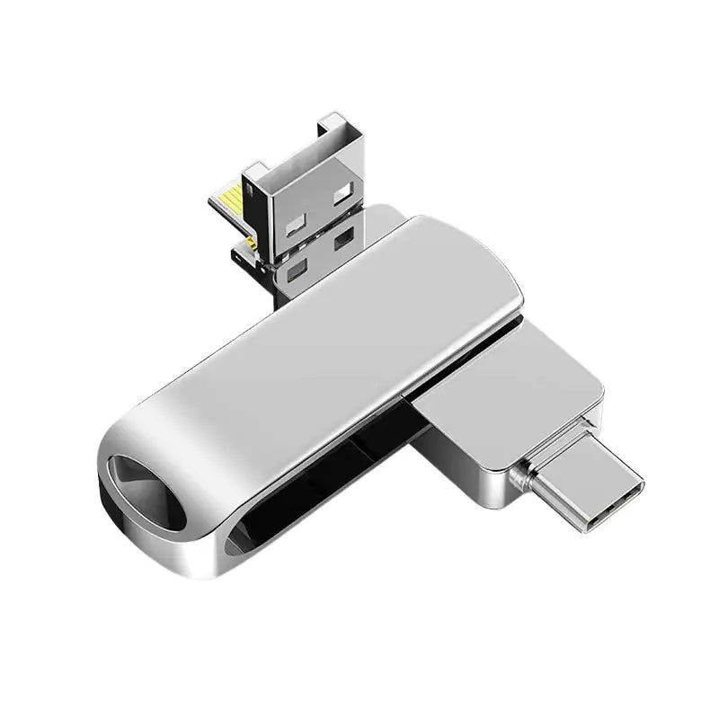 4-in-1 256GB USB Flash Drive for Apple & Android