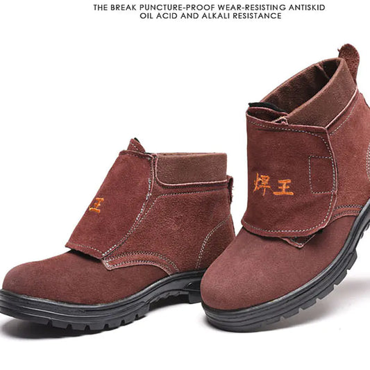 High-Temperature Splash-Proof Welding Protective Shoes