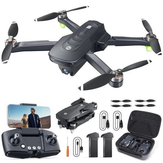 Holy Stone GPS Drone with 4K Camera for Adults - HS175D RC Quadcopter with Auto Return Follow Me Waypoint Fly Altitude Hold 46 Mins Long Flight