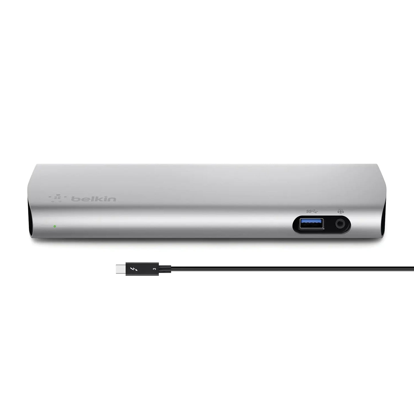 Belkin Thunderbolt 3 Dock w/ 2.6ft Thunderbolt 3 Cable (Thunderbolt Dock for MacBook Pro models from 2016 or later includes the 2018 version) Dual 4K @60Hz 40Gbps Data Transfer Speeds)