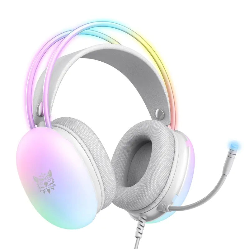 RGB Gaming Headset with Mic for PC & Console