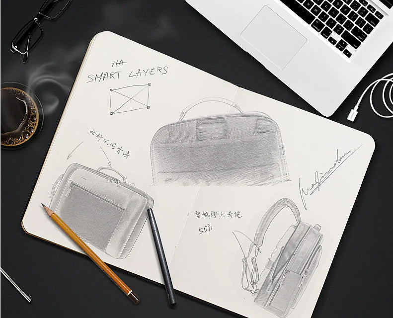 Business Backpack, Men's Laptop Bag, Anti-Theft Design