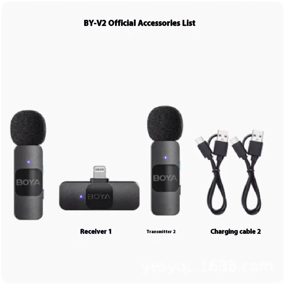 Wireless Collar Clip Microphone