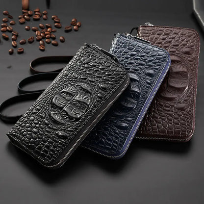 Crocodile Pattern Shoulder Messenger Bag