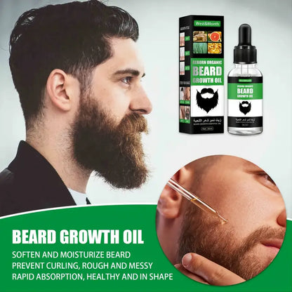 Beard Care Oil & Serum for Hair Thickening and Volume