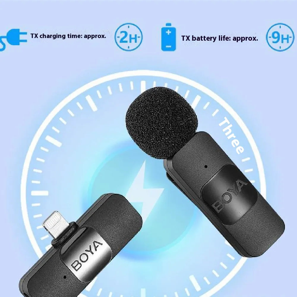Wireless Collar Clip Microphone