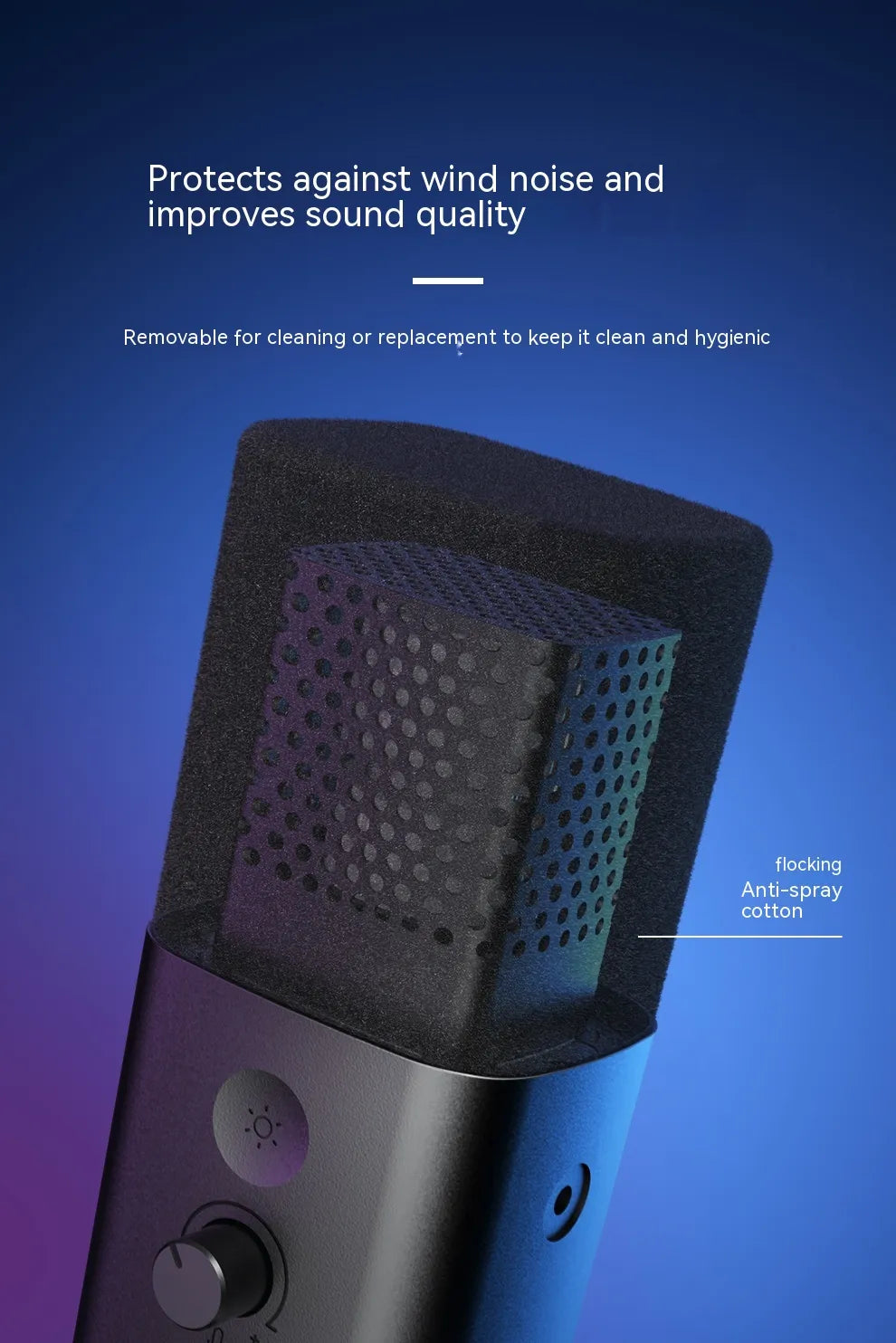 Dynamic Noise Reduction Microphone