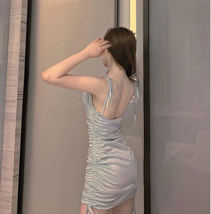 Summer Slim Fit Sleeveless Dress for Women 2020