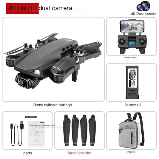 Foldable Quadcopter Drone with Remote Control