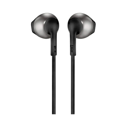 JBL Tune 205 Wired In-Ear Headphones with One-Button Remote/Mic - Black