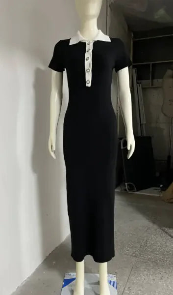 Knitted Long Dress
